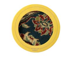 00108006-قاب فرش پلیمری سماء زرد(15در15)فرش ماشینی