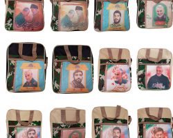 013003-33-کیف رودوشی برزنتی طرح شهدا