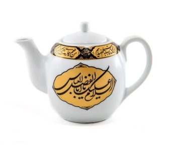 101305-قوری نیم لیتری درجه ۲ سفید