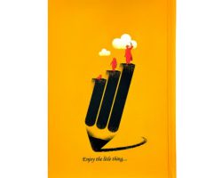 10157218-دفتر 100 برگ جلد سخت A5-کد R318