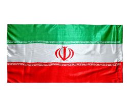 102036-پرچم ساتن ایران-50در80