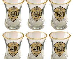 103897-استکان مذهبی طرح ترک لب طلایی تذهیب یا عباس ع-6تایی2