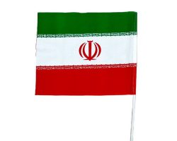 104029-پرچم دستی ایران فلامنت